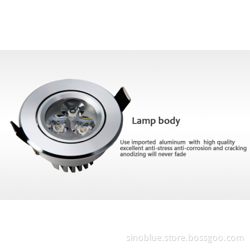 Energy Saving 3W  LED Downlight LED Spotlights